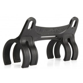 Кріплення ручного велонасосу Lezyne Hp Pump Mount W/Straps, чорний Y13 Фото №1